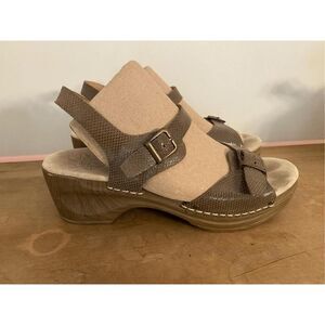 Sanita size 41 US 10.5-11 Women's Daisy Davia Sandal heels Snake